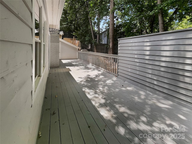 27 Quayside Ct, Clover, SC 29710 - view of wooden deck
