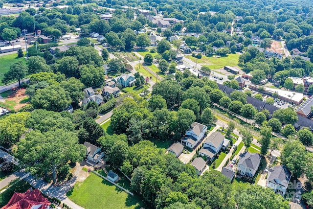 504 Potts St, Davidson, NC 28036 - aerial perspective of suburban area