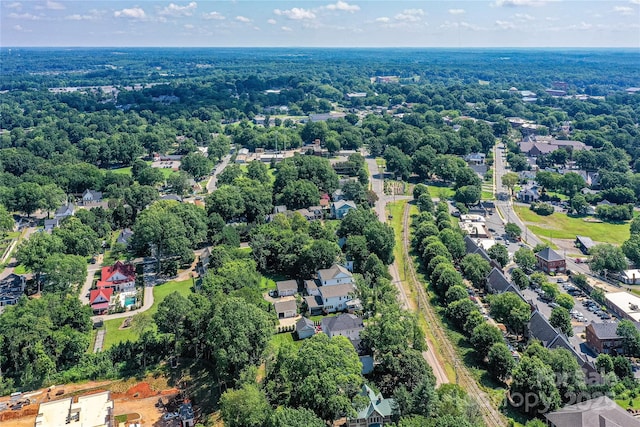 504 Potts St, Davidson, NC 28036 - drone / aerial view