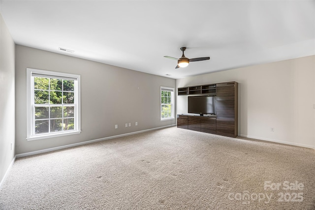 646 Quicksilver Trl Unit 183, Fort Mill, SC 29708 - carpeted empty room with ceiling fan and baseboards