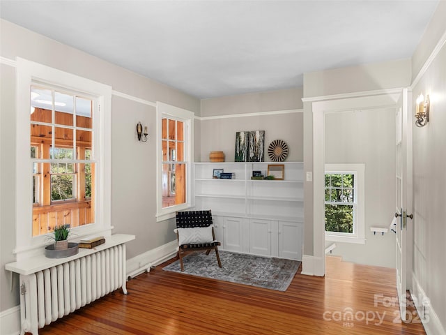 50 Skyland Ter, Canton, NC 28716 - sitting room with radiator and wood finished floors