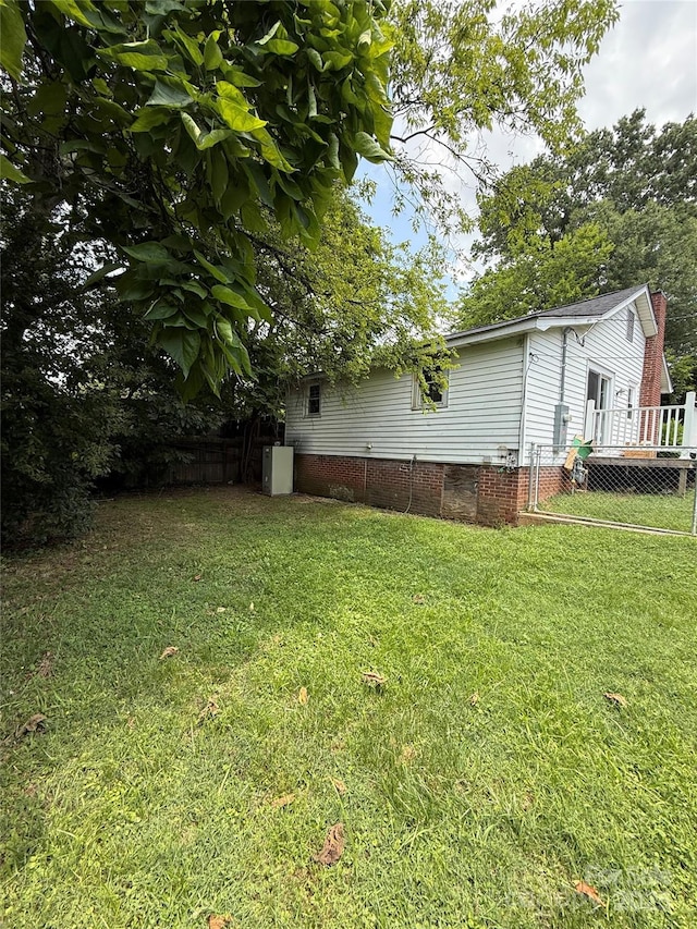 1008 Packard Ave, Kannapolis, NC 28083 - view of yard