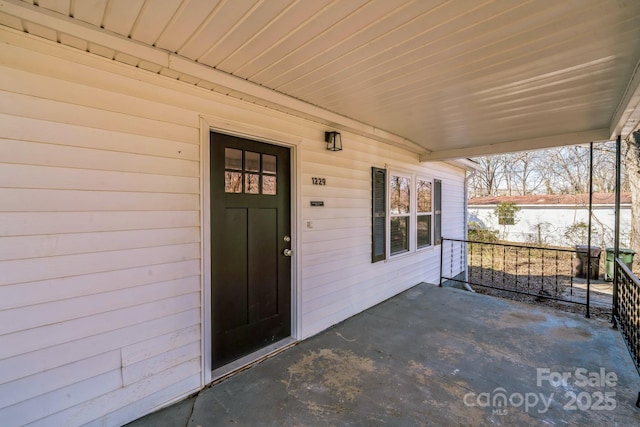 1229 Jenkins St, Rock Hill, SC 29732 - doorway to property with a porch