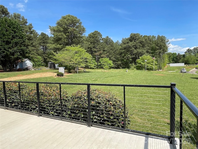 2515 Myra Ln, Lincolnton, NC 28092 - view of deck