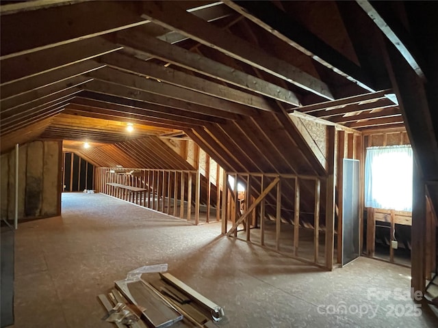 2515 Myra Ln, Lincolnton, NC 28092 - view of unfinished attic