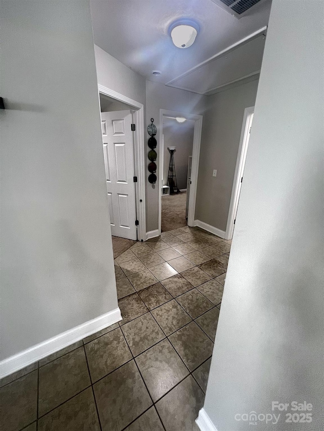 1114 Cason St Unit 6, Belmont, NC 28012 - hall with baseboards and tile patterned floors