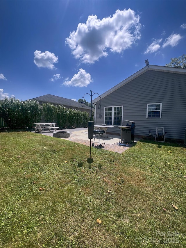 1114 Cason St Unit 6, Belmont, NC 28012 - back of property with a patio area and a yard