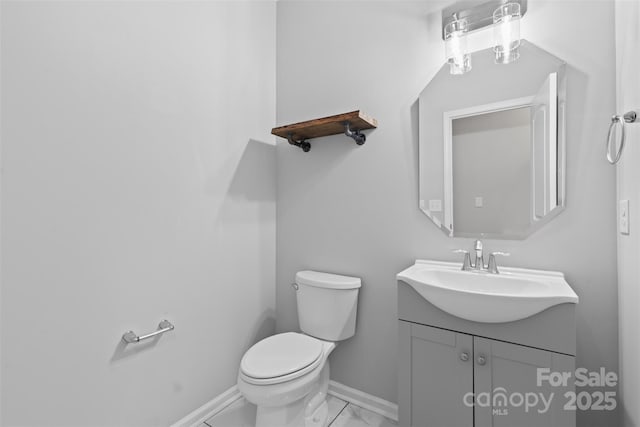 18568 Mainsail Ct, Lancaster, SC 29720 - half bathroom with toilet and vanity