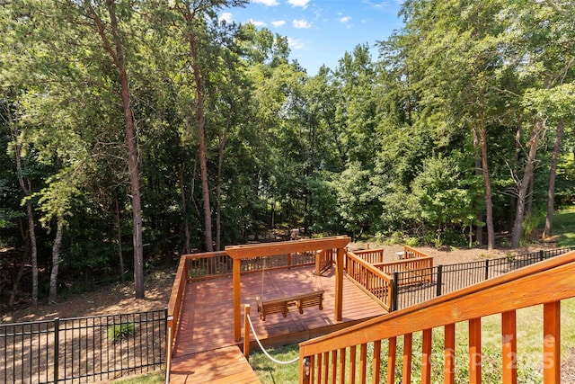 18568 Mainsail Ct, Lancaster, SC 29720 - view of deck