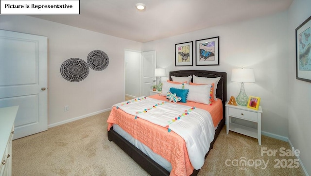 119 Rustling Waters Dr, Mooresville, NC 28117 - carpeted bedroom featuring baseboards and recessed lighting