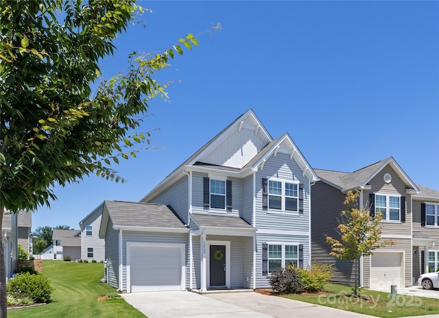 12548 Gotland Rd Unit 327, Midland, NC 28107 - traditional home featuring concrete driveway, a garage, and a front yard