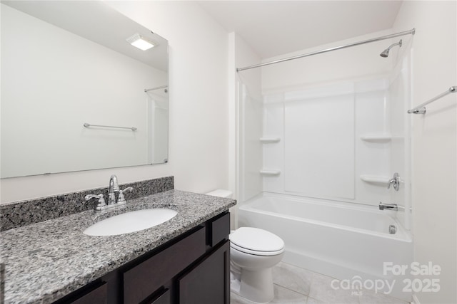 12548 Gotland Rd Unit 327, Midland, NC 28107 - bathroom featuring vanity, shower / bath combination, and tile patterned flooring
