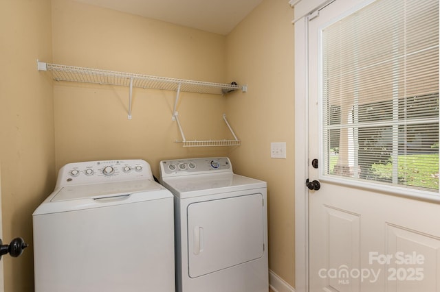 110 Leeper Ave, Belmont, NC 28012 - washroom with washing machine and clothes dryer