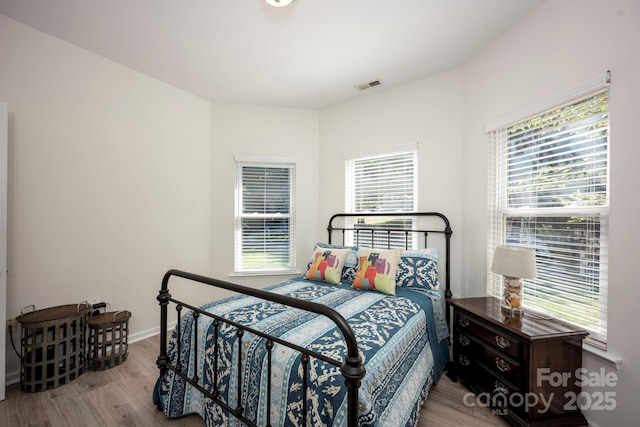 3595 Lake Bluff Dr, Sherrills Ford, NC 28673 - bedroom with wood finished floors and baseboards