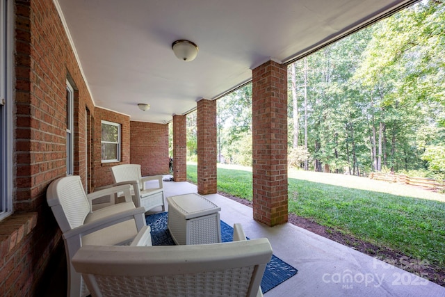 3595 Lake Bluff Dr, Sherrills Ford, NC 28673 - view of patio / terrace