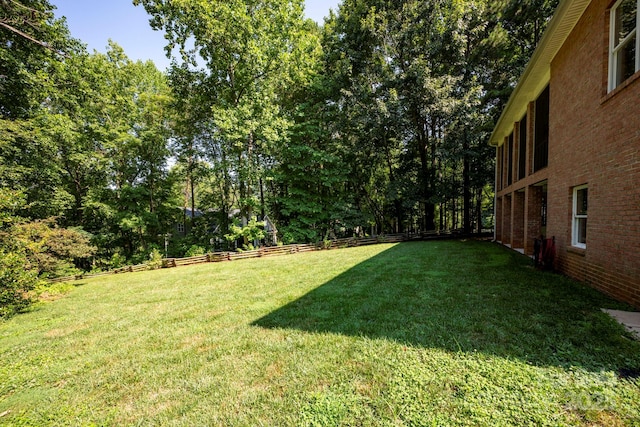 3595 Lake Bluff Dr, Sherrills Ford, NC 28673 - view of yard