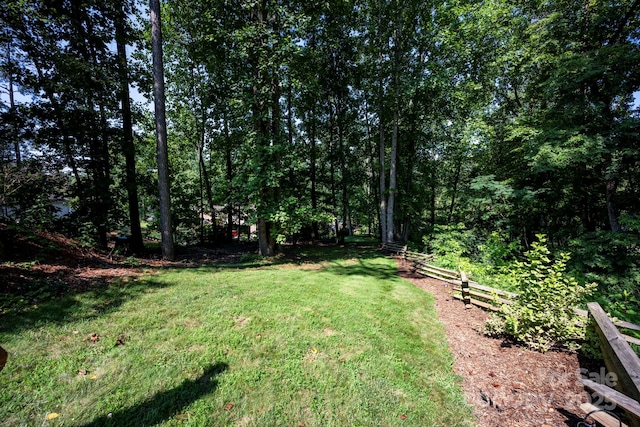 3595 Lake Bluff Dr, Sherrills Ford, NC 28673 - view of yard