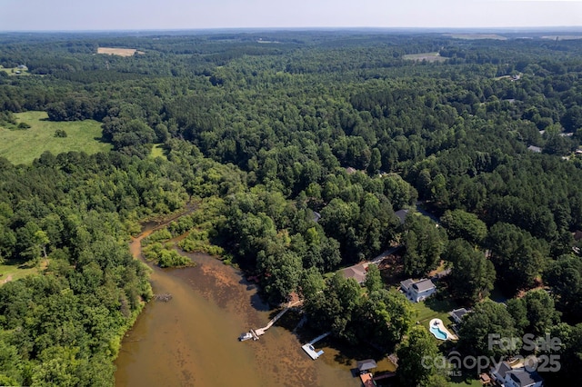 3595 Lake Bluff Dr, Sherrills Ford, NC 28673 - bird's eye view of a heavily wooded area and a large body of water