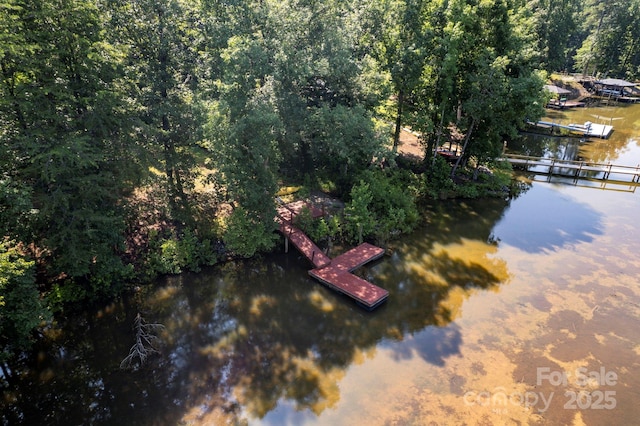 3595 Lake Bluff Dr, Sherrills Ford, NC 28673 - bird's eye view of a nearby body of water