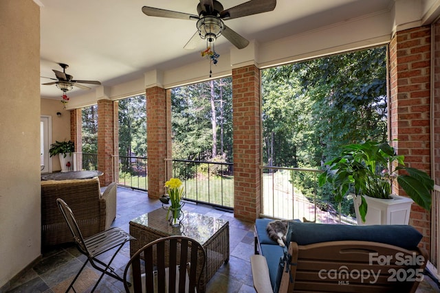 3595 Lake Bluff Dr, Sherrills Ford, NC 28673 - view of sunroom / solarium