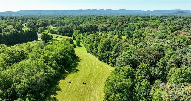 820 Suncrest Orchard Rd, North Wilkesboro, NC 28659 - aerial view of a mountain backdrop