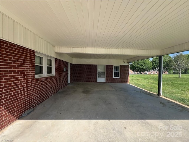 820 Suncrest Orchard Rd, North Wilkesboro, NC 28659 - view of patio / terrace featuring a carport