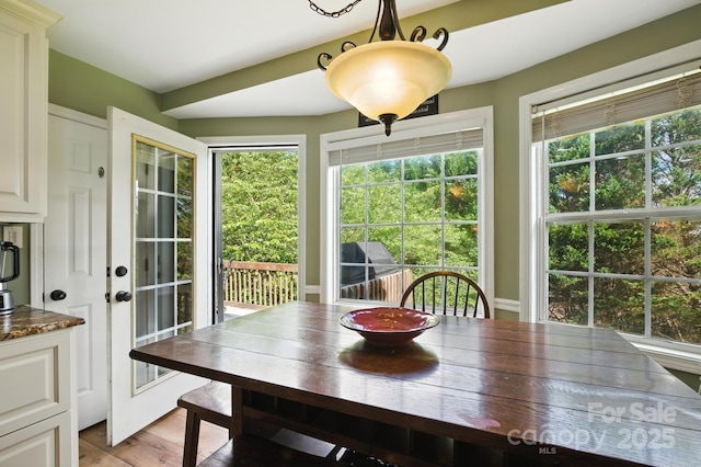 5172 Butner Dr, Hickory, NC 28602 - dining space with light wood-style flooring