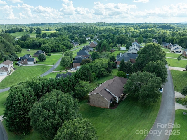 5172 Butner Dr, Hickory, NC 28602 - aerial perspective of suburban area