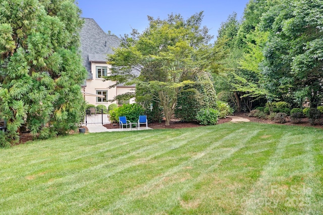114 Thurstons Way, Mooresville, NC 28117 - view of yard featuring a gate