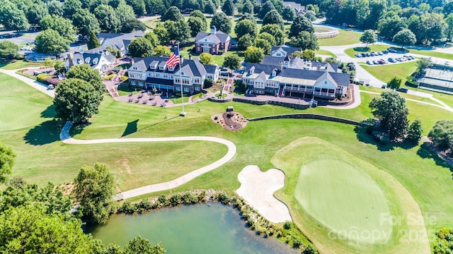 114 Thurstons Way, Mooresville, NC 28117 - drone / aerial view of a nearby body of water and a local golf course