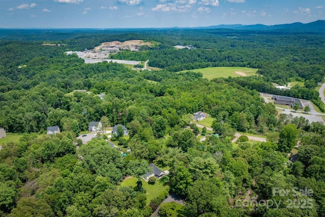 835 Vine Arden Rd, Morganton, NC 28655 - aerial view of a heavily wooded area