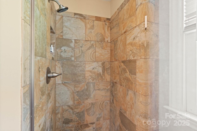 747 9th St NW, Hickory, NC 28601 - bathroom view of a tile shower