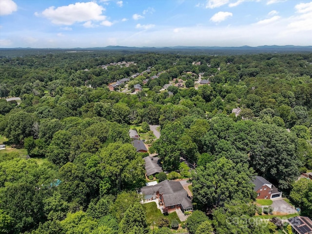 747 9th St NW, Hickory, NC 28601 - aerial view of a heavily wooded area