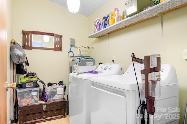 6601 Charlotte Hwy, York, SC 29745 - laundry area featuring washing machine and dryer and water heater
