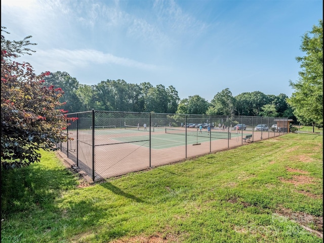 17709 Sedona Way, Cornelius, NC 28031 - view of tennis court