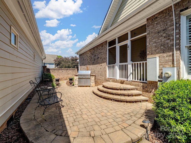 5572 Yorke St NW, Concord, NC 28027 - view of patio / terrace with a grill