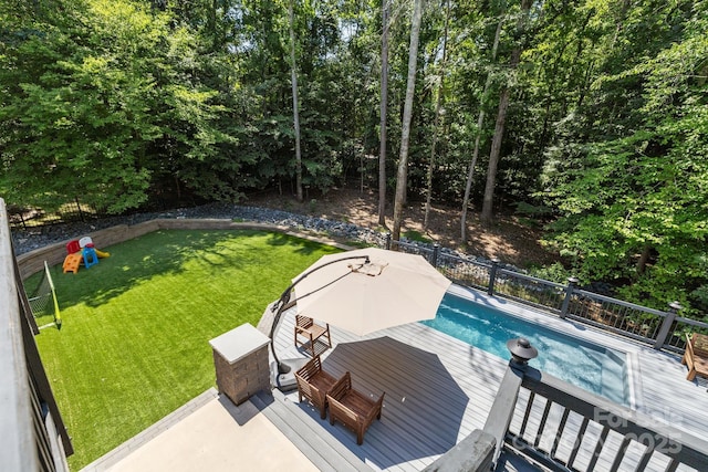 6800 Augustine Way, Charlotte, NC 28270 - view of pool featuring a deck
