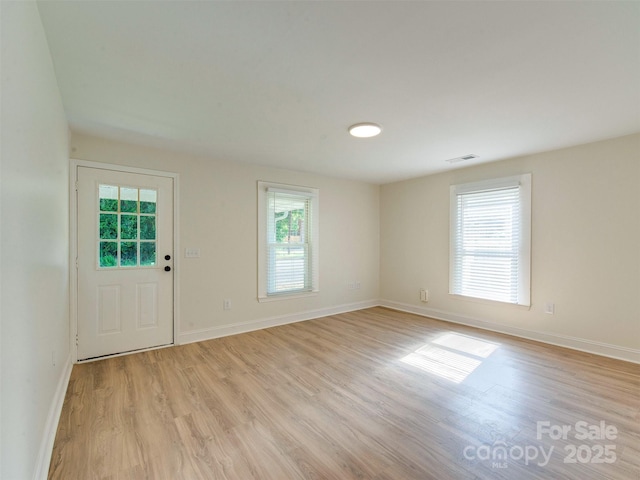 2414 Lane St, Kannapolis, NC 28083 - spare room with light wood finished floors and baseboards