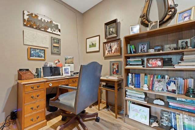 442 Blantyre Church Rd, Horse Shoe, NC 28742 - office space with wood finished floors