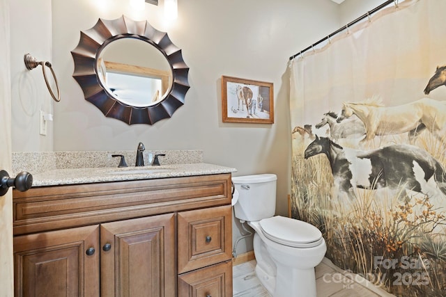 442 Blantyre Church Rd, Horse Shoe, NC 28742 - full bath featuring vanity and toilet