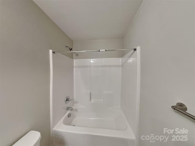115 Dove Ave SW, Concord, NC 28025 - bathroom featuring toilet and bathing tub / shower combination