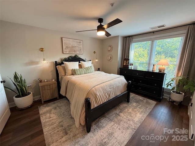 1013 Park W Dr Unit 5, Charlotte, NC 28209 - bedroom featuring wood finished floors and a ceiling fan