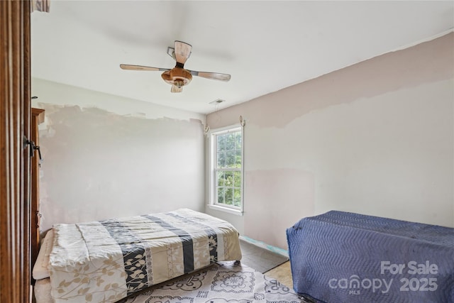11440 Lamoille Ln, Charlotte, NC 28278 - bedroom with ceiling fan