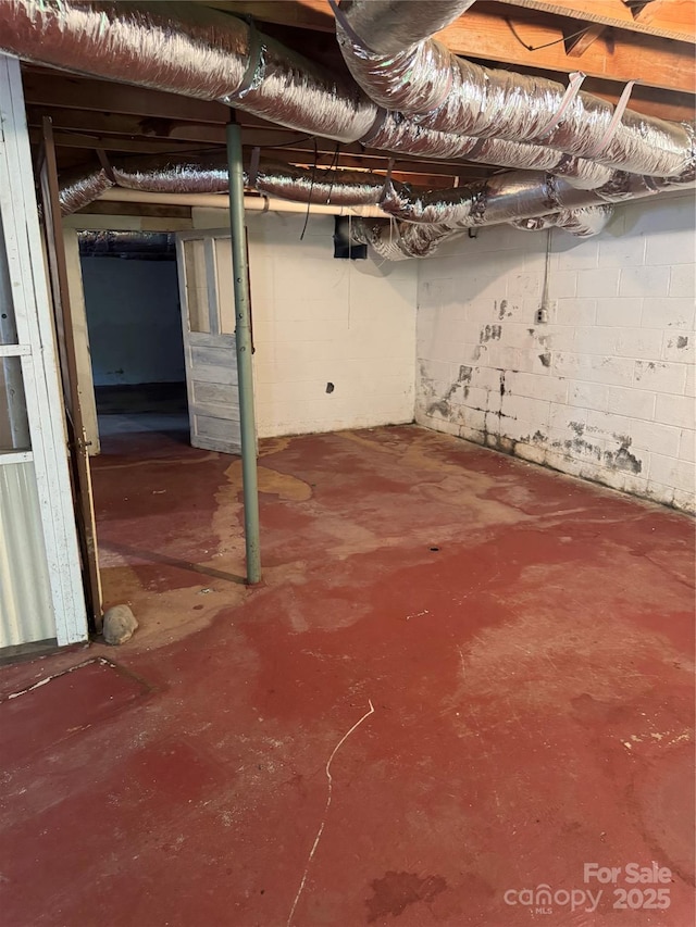 1239 8th St NE, Hickory, NC 28601 - view of basement