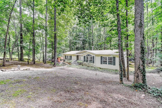 20 Jessica Ln, Barnardsville, NC 28709 - view of front of property with a view of trees