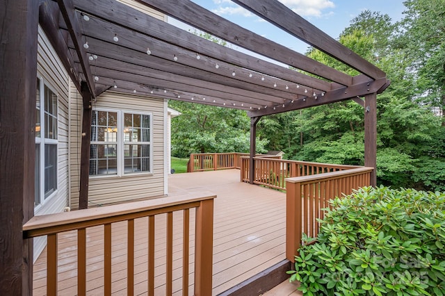 7731 Sedgebrook Dr E, Stanley, NC 28164 - deck with a pergola