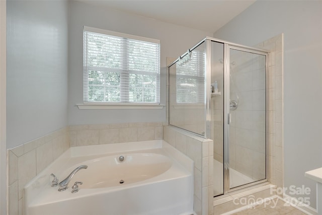 713 Torrey Pines Ln, Fort Mill, SC 29715 - full bath featuring a bath and a shower stall