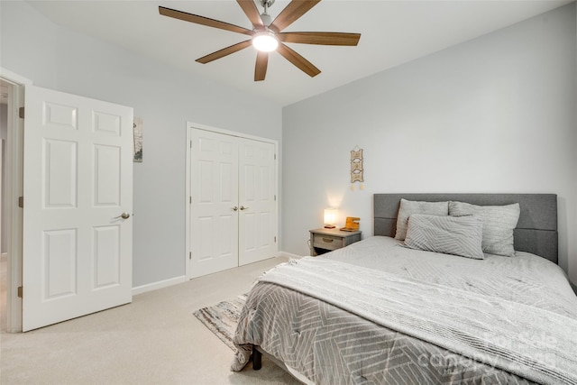 713 Torrey Pines Ln, Fort Mill, SC 29715 - carpeted bedroom with a closet and ceiling fan