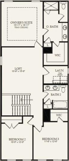 14020 Penbury Ln Unit 329, Charlotte, NC 28278 - view of room layout