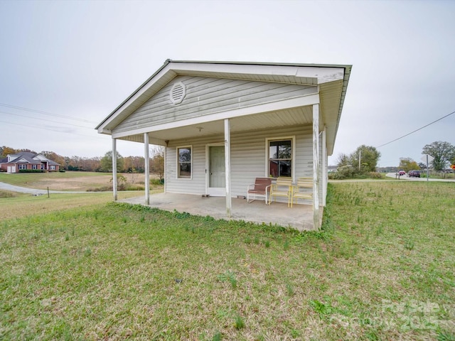 3113 Old Pageland Marshville Rd, Wingate, NC 28174 - view of front of home with a front lawn